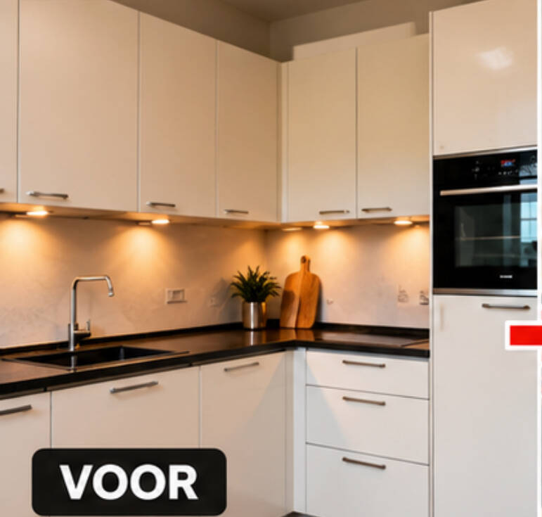 Keuken voor het wrappen