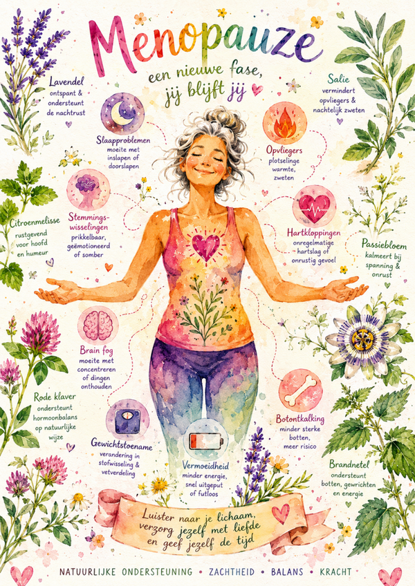 Workshop Kruiden & Menopauze
