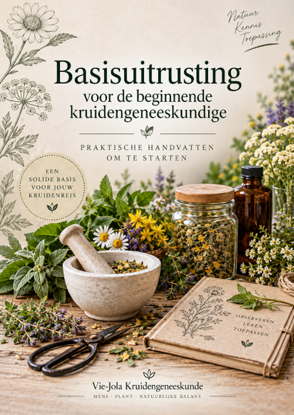 Basisuitrusting voor de beginnende kruidengeneeskundige