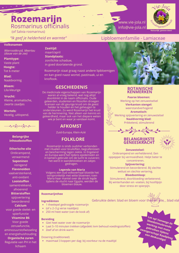 Abonnement kruidenkaarten