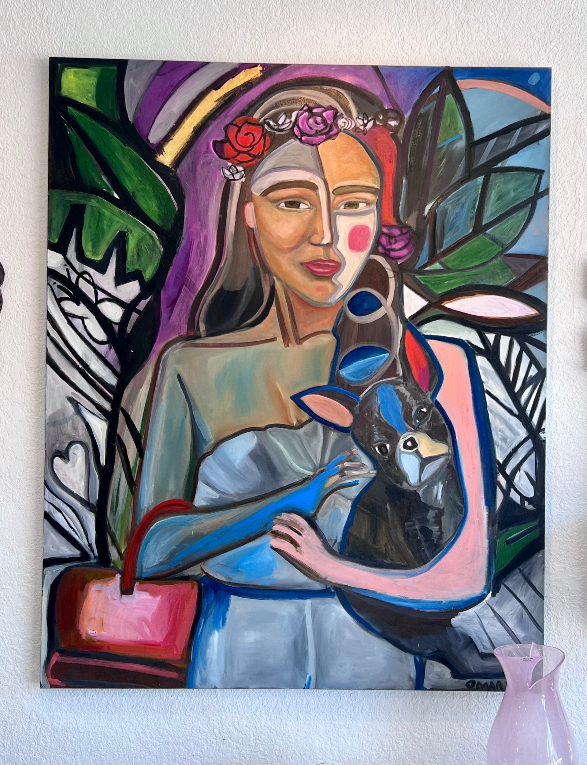 Captivating Modern Artwork by Miami Artist Omar Bain