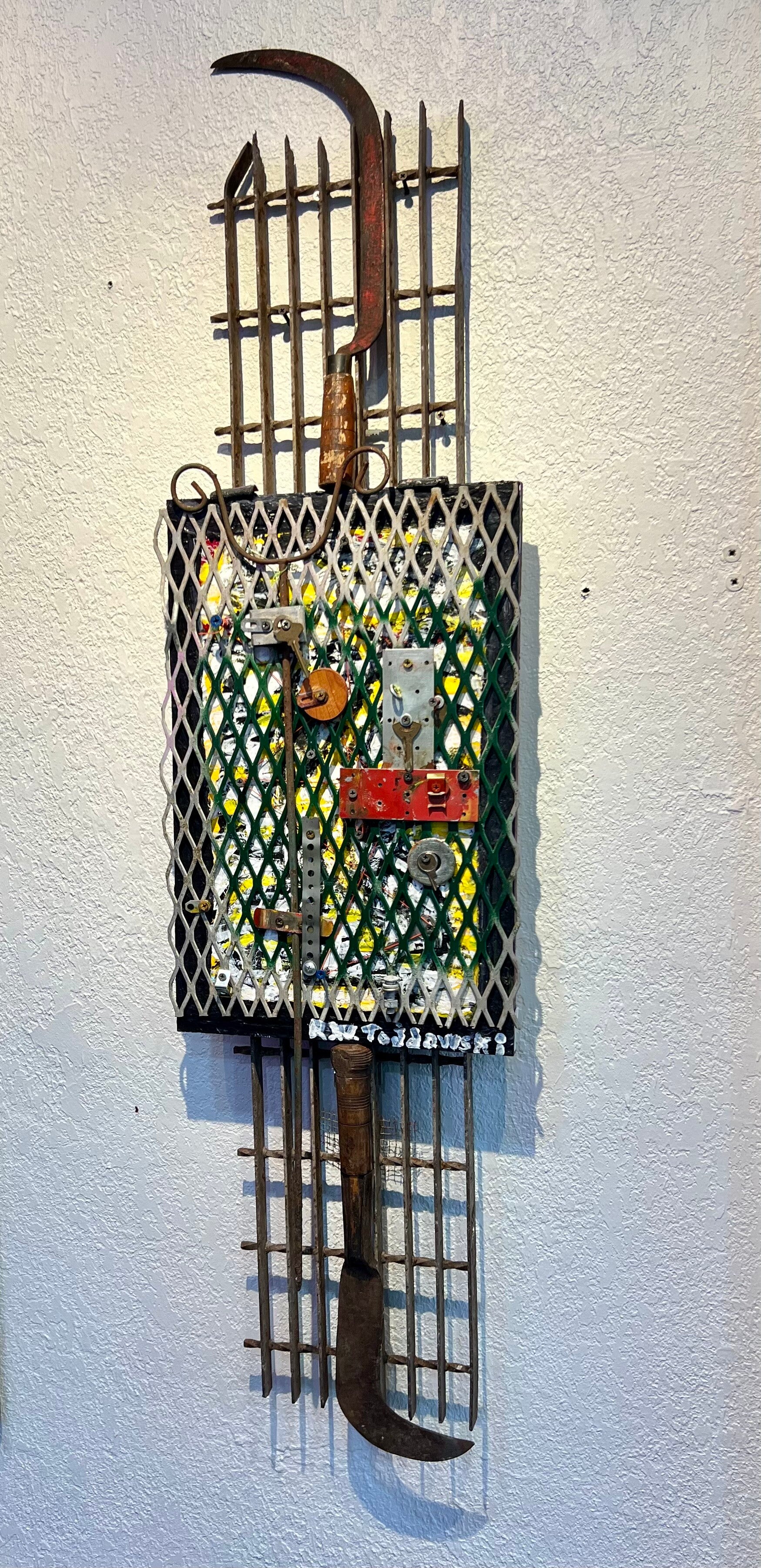 Original Richard Tojdowski Metal Sculpture