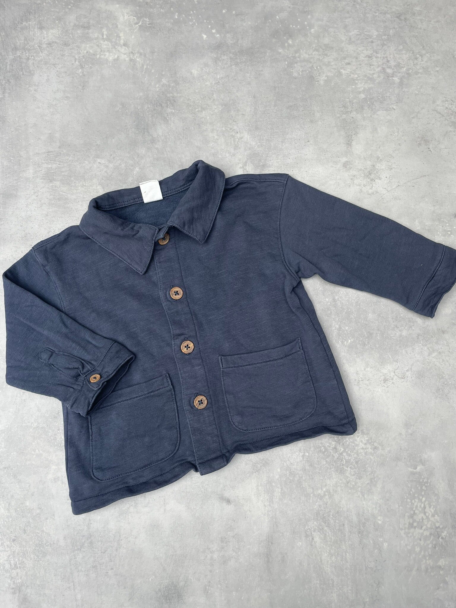 H&M Donkerblauw vestje - Maat 86