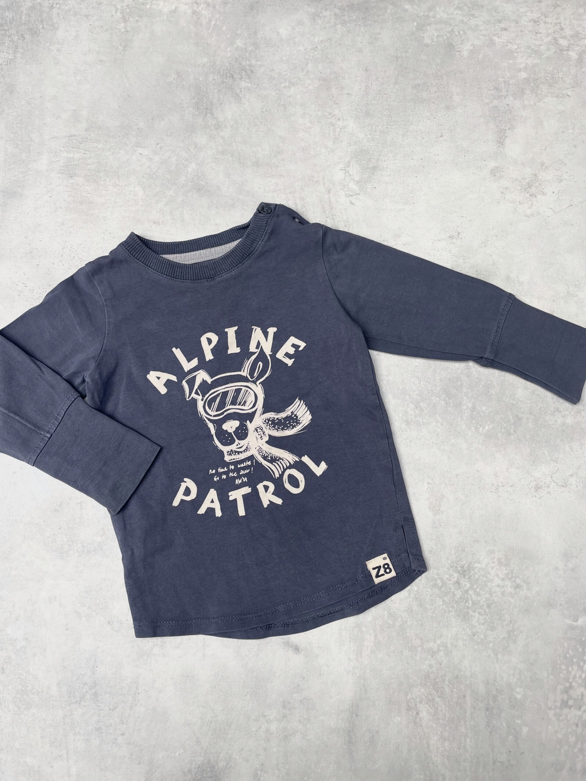 Z8 stoere longsleeve - Maat 74