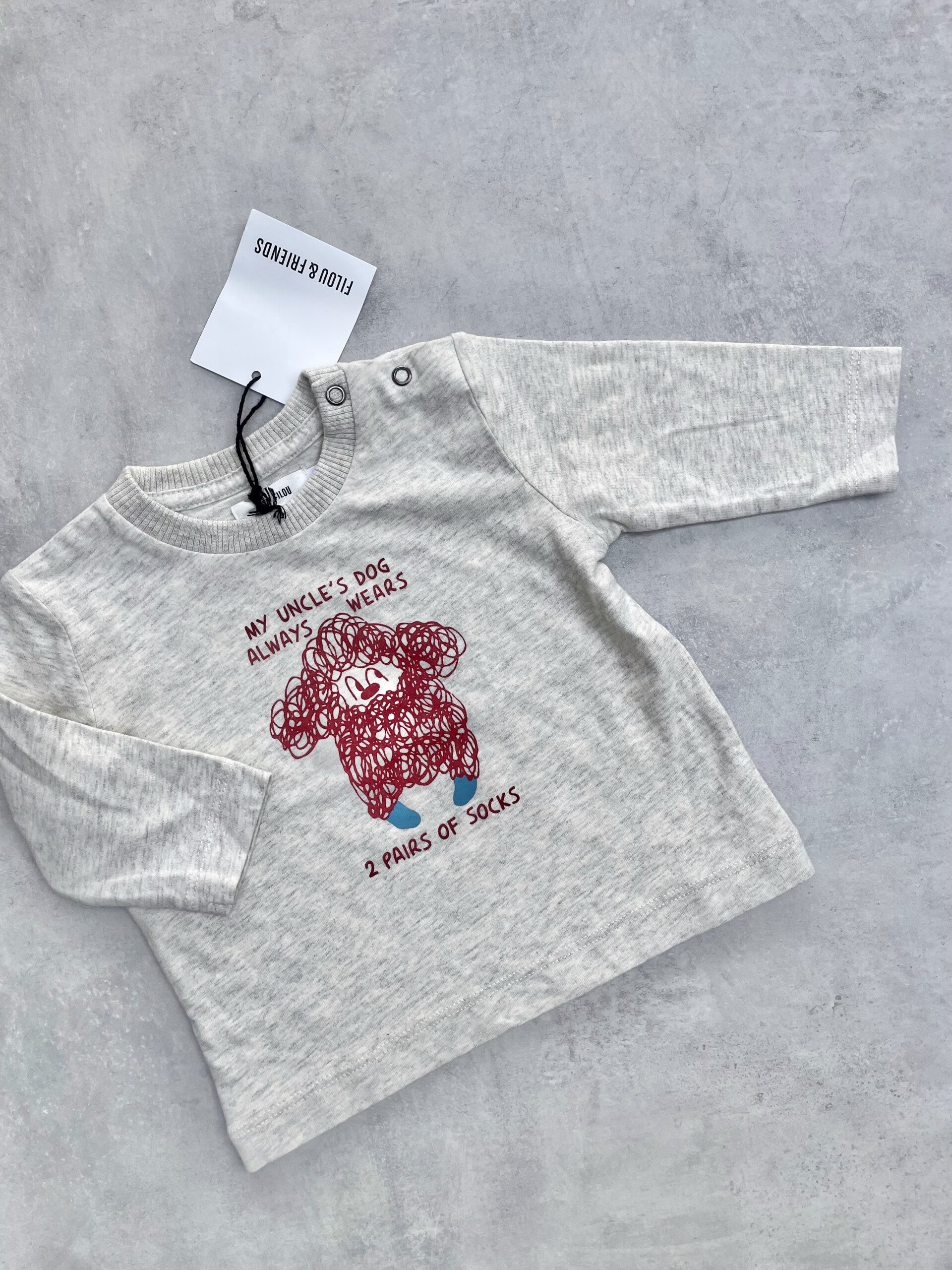 Filou & friends longsleeve - Maat 3m