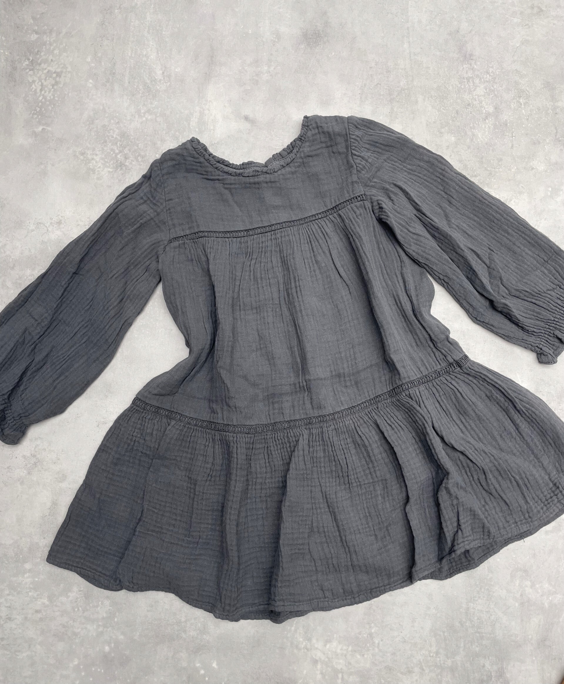 Zara grijs jurkje - Maat 98