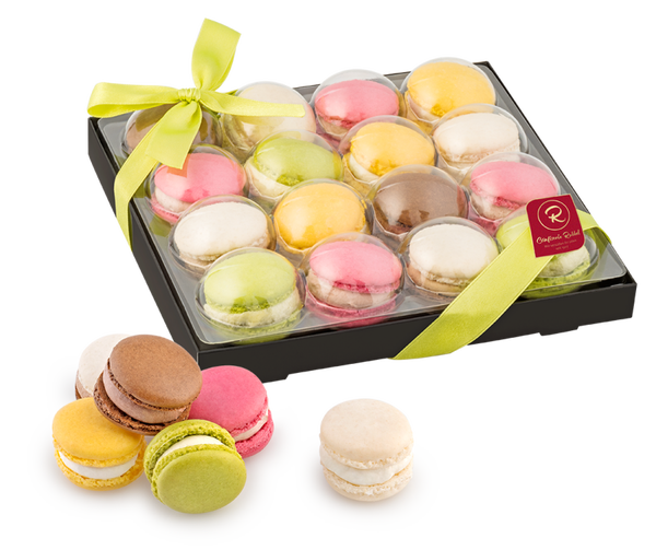 Macarons Geschenkbox  150g Sortenmix