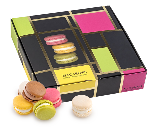 Macarons Geschenkbox  150g Design Edition