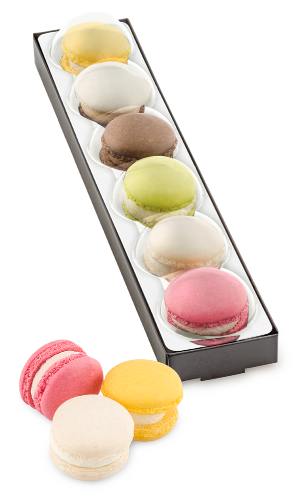 Macarons Präsentstange 60g Sortenmix