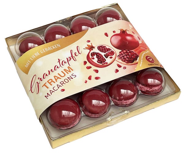 Macarons Granatapfel 150g Geschenkbox