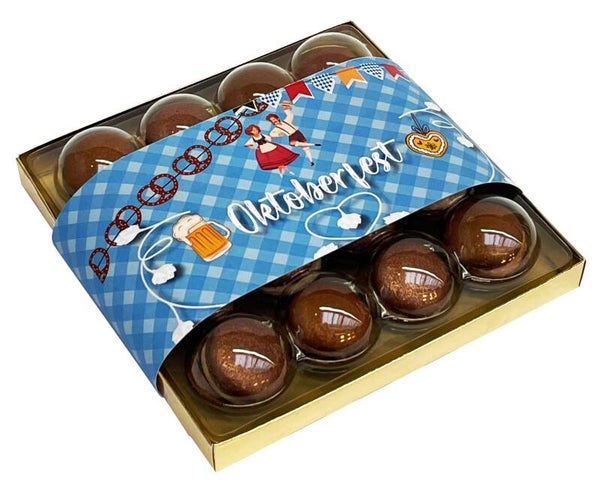 Macarons Geschenkbox 150g Black Edition Oktoberfest