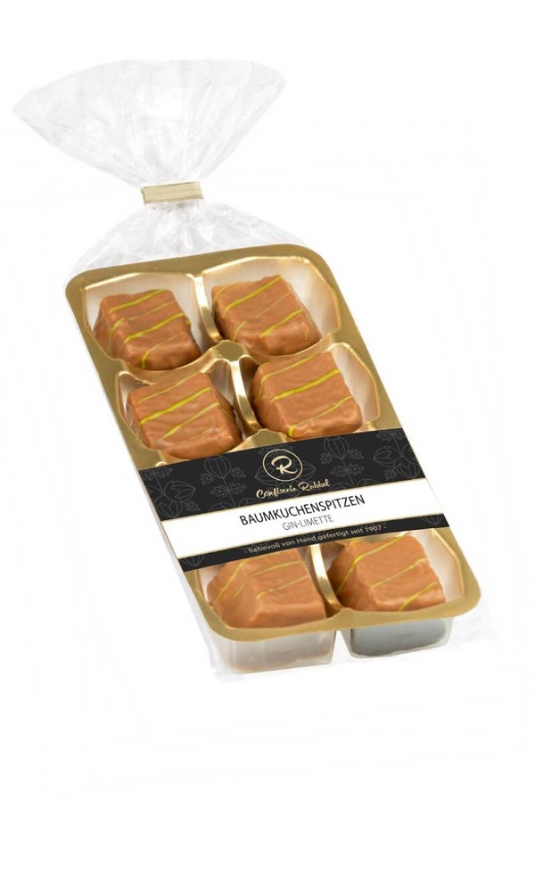 Baumkuchenspitzen Gin-Limette - 3,62€/Stück