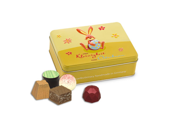 Pralinen & Trüffel Geschenkdose 75g Kleinigkeit vom Osterhasen