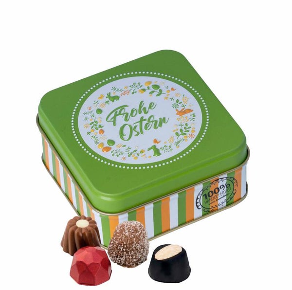 Pralinen Geschenkdose 50g Frohe Ostern
