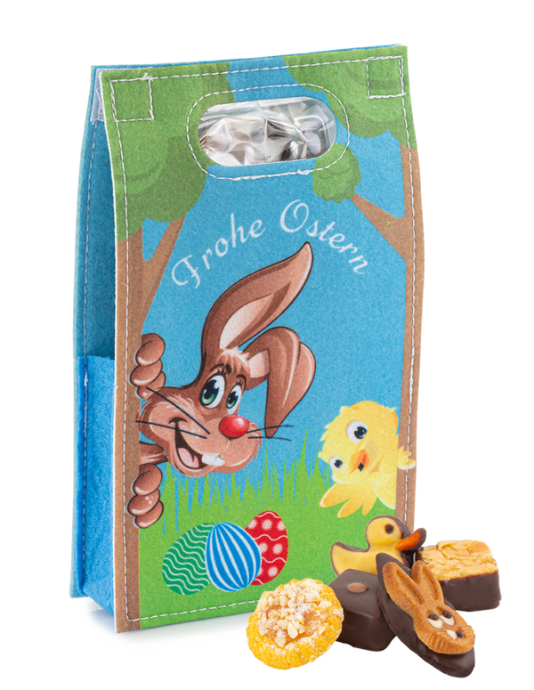 Ostergebäck Filztasche 125g Süßes Suchen