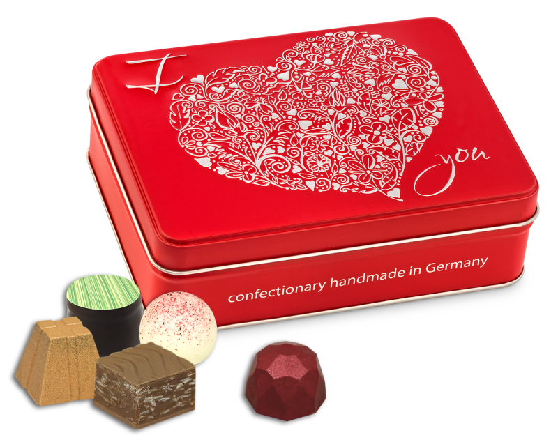 Pralinen & Trüffel Geschenkdose 75g