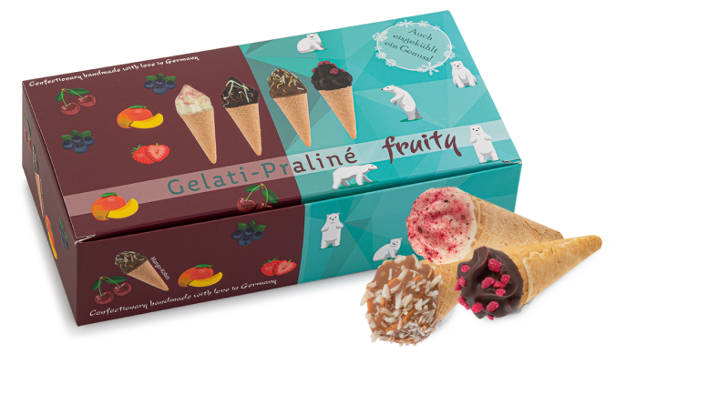 Gelati Pralinés Fruity 135g