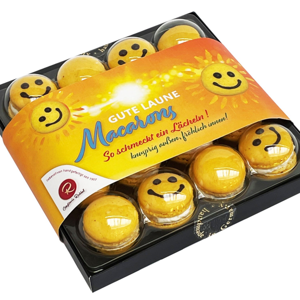 Macarons Geschenkbox 150g Gute Laune