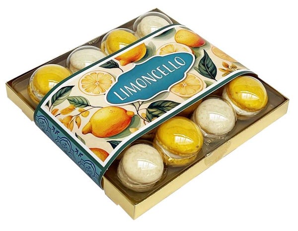 Limoncello Macarons Geschenkbox 150g
