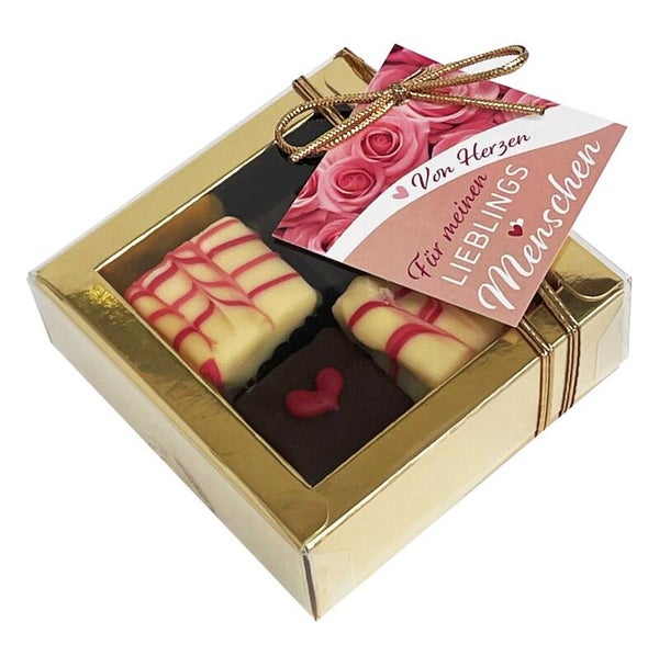 Petit Fours Geschenkbox 70g Lieblingsmensch