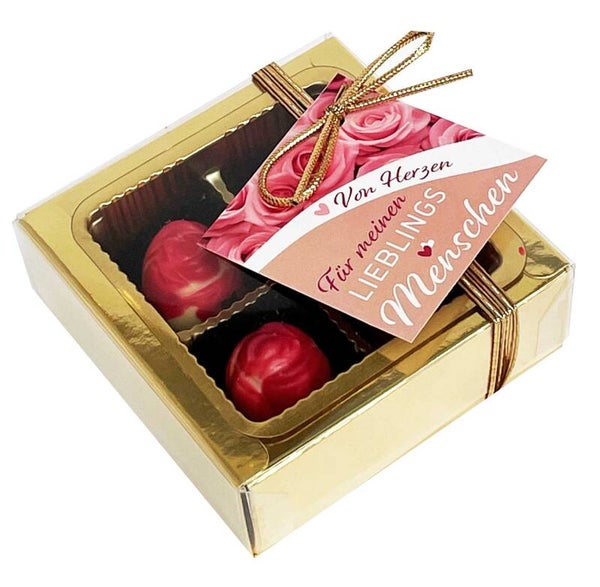 Rosenpralinen Geschenkbox 50g