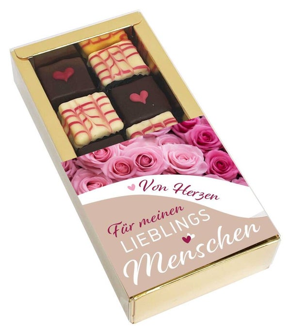 Petit Fours Geschenkbox 175g Lieblingsmensch