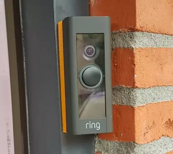 Ring Pro Deurbel  -45 graden hoekmontage