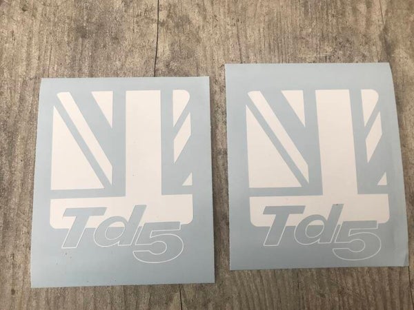 TD5 Landrover.  Set van 2 stuks