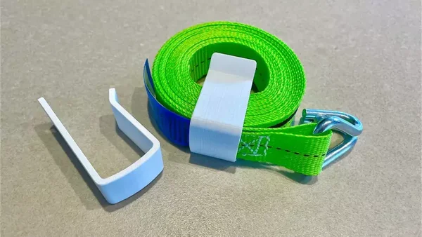 2 stuks Sjorband klem / houder 35mm-7m met grip.