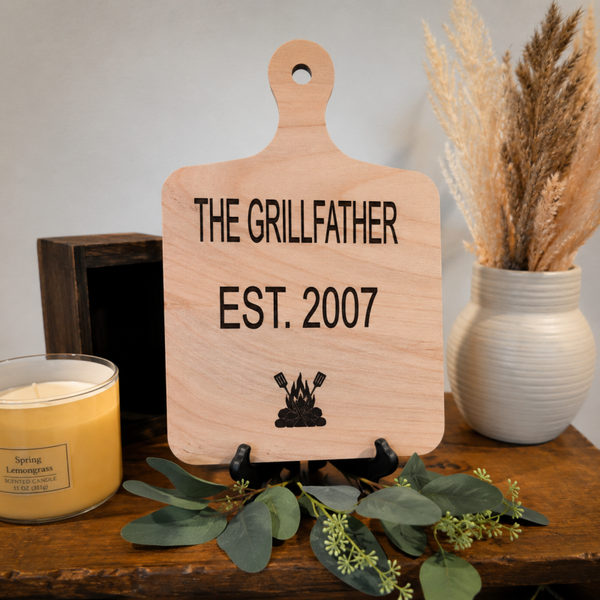 Grillfather Personalized Cutting Board