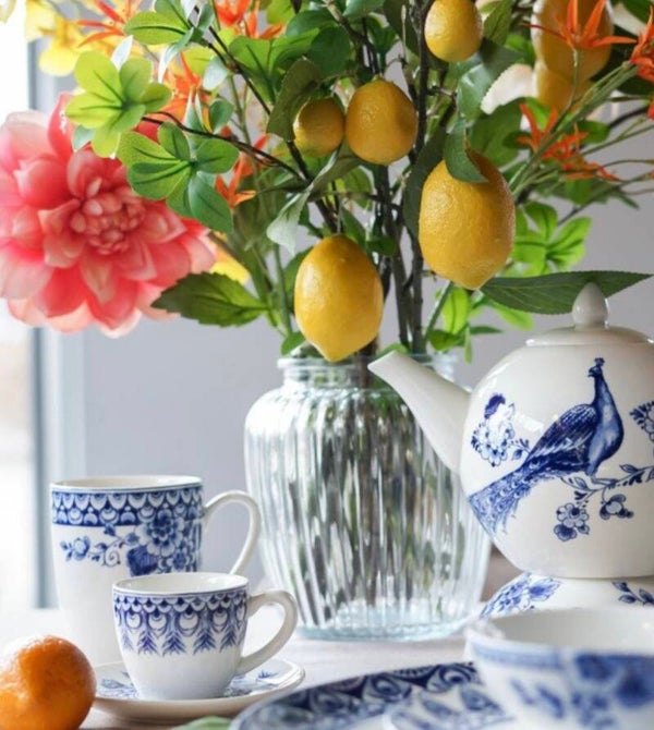 Paauw Blauw Krus | Heinen Delft Blue | 300 ml 4 styk