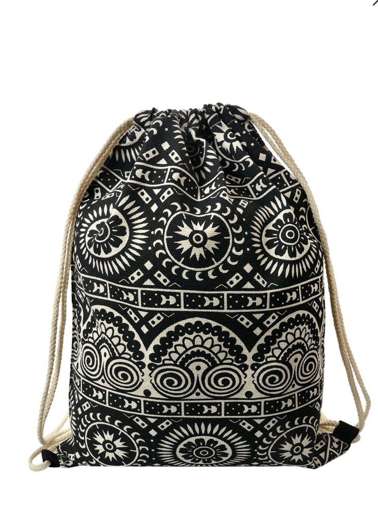 Rygsæk sort, syntetisk 34x1x43