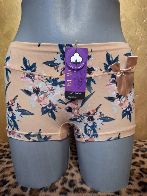 Beige boxershort katoen fine woman