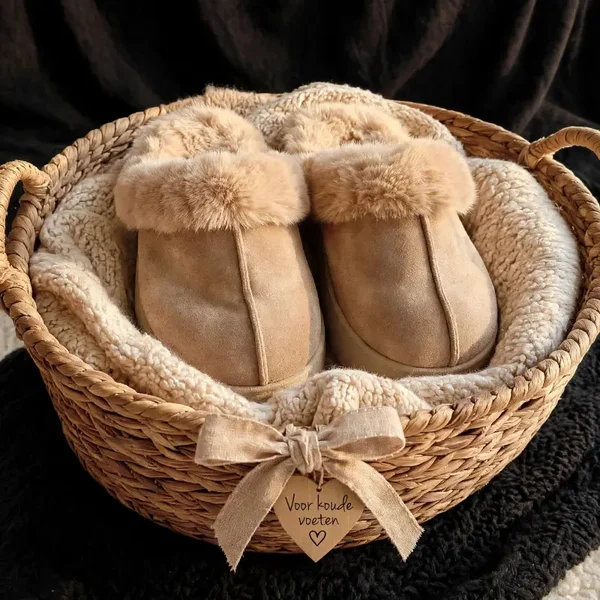 Pantoffel camel