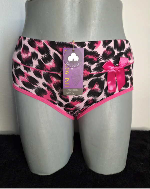 Fine Woman dames slip roze print