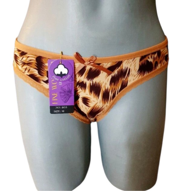 Fine Woman Dames String Bruin