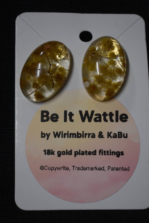 Wattle Studs - Clear