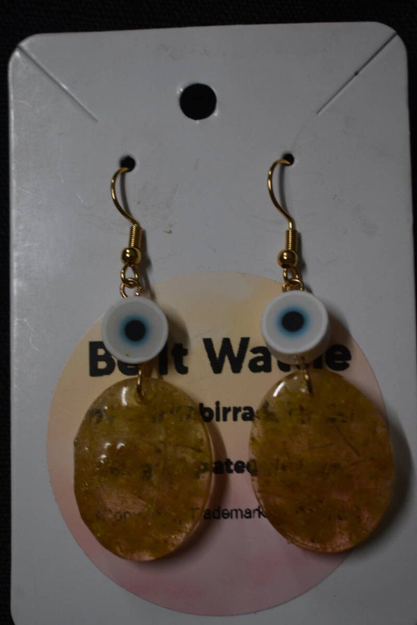 Wattle Earrings - Clear