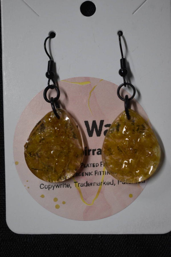 Wattle Earrings - Clear