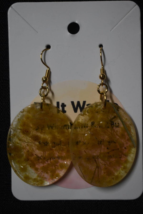Wattle Earrings - Clear