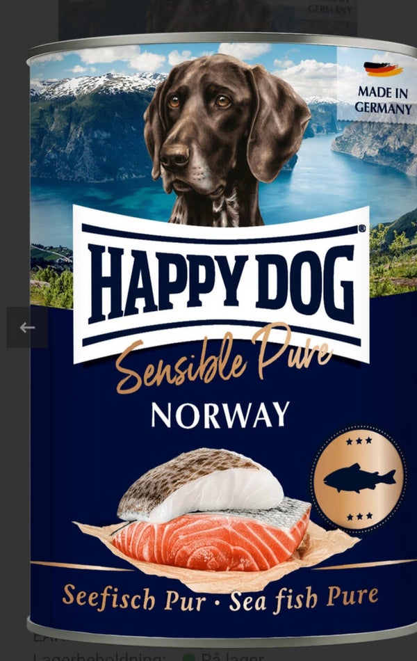 Happy Dog Sensible Pure Norway Fisk