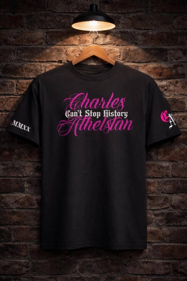 Premium Fuchsia & White Tee