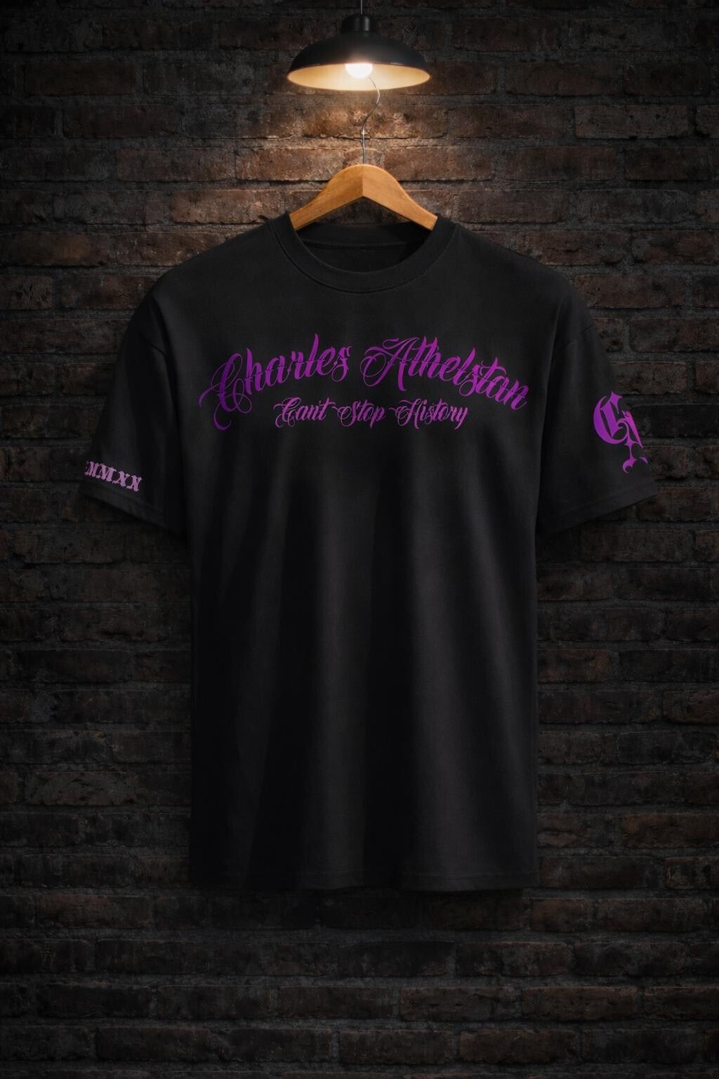 Premium Purple. & Light pink Tee