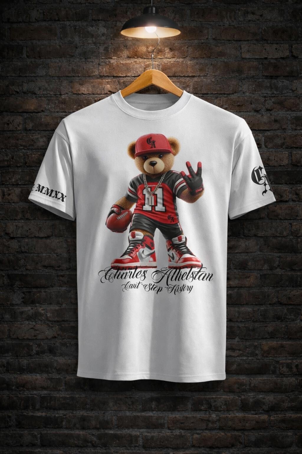 American Football Teddy No.11 Tee
