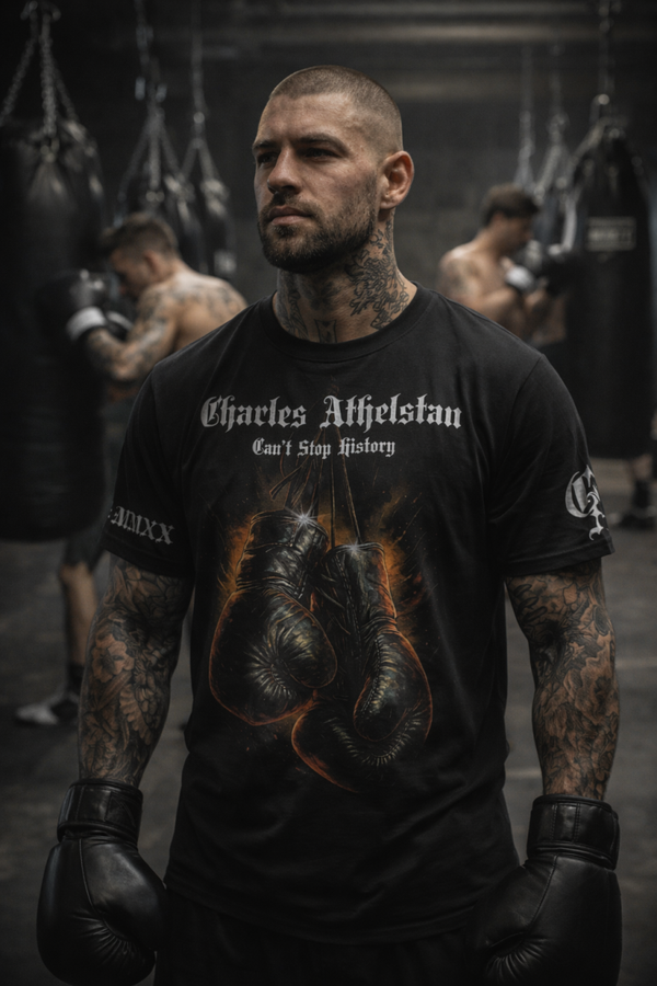 Premium Black Boxing Glove T-Shirt