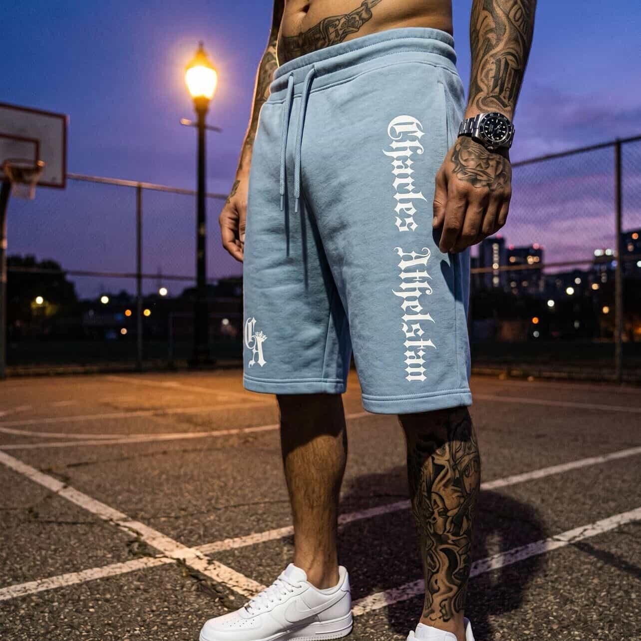 Men's Aquamarine Shorts