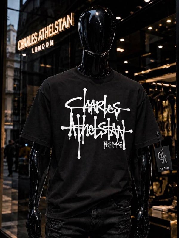 Unisex Oversize tee Black & White