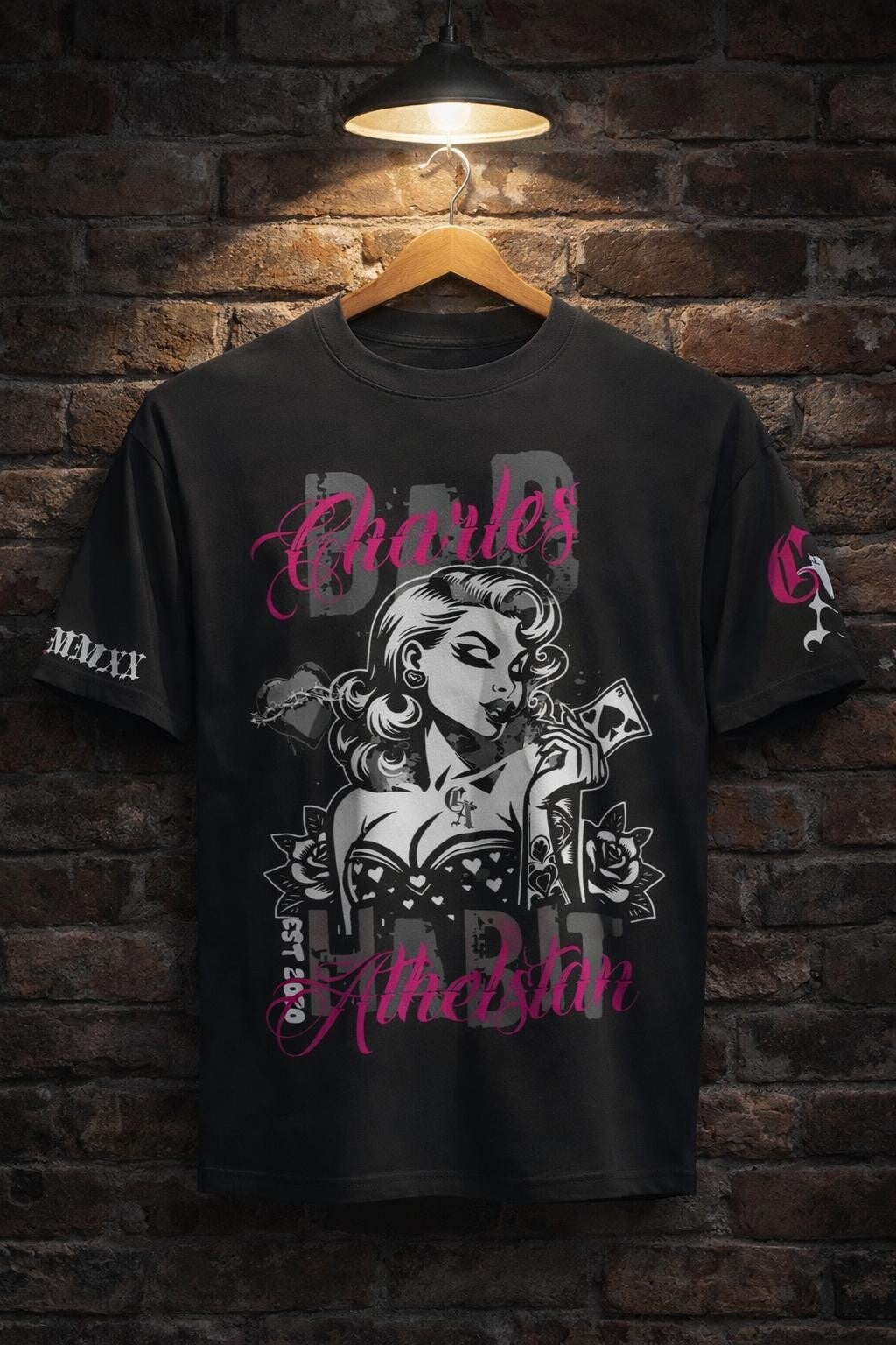 Premium Badass Woman Print Tee