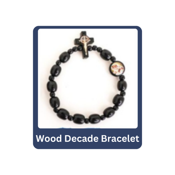Decade Bracelet - Black - Wood