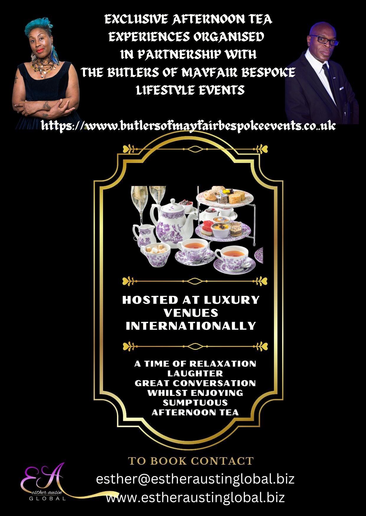 SHOP / DISCOUNT CODES Butlers of Mayfair Bespoke Events Ltd